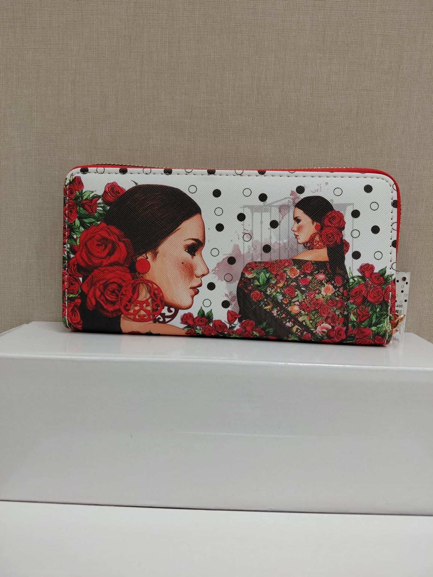 CARTERA ILUSTRADA DE FLAMENCA