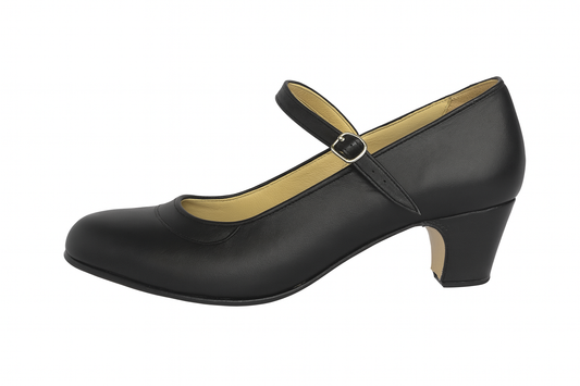 ZAPATOS AMATEUR DE PIEL CON HEBILLA Y CLAVOS