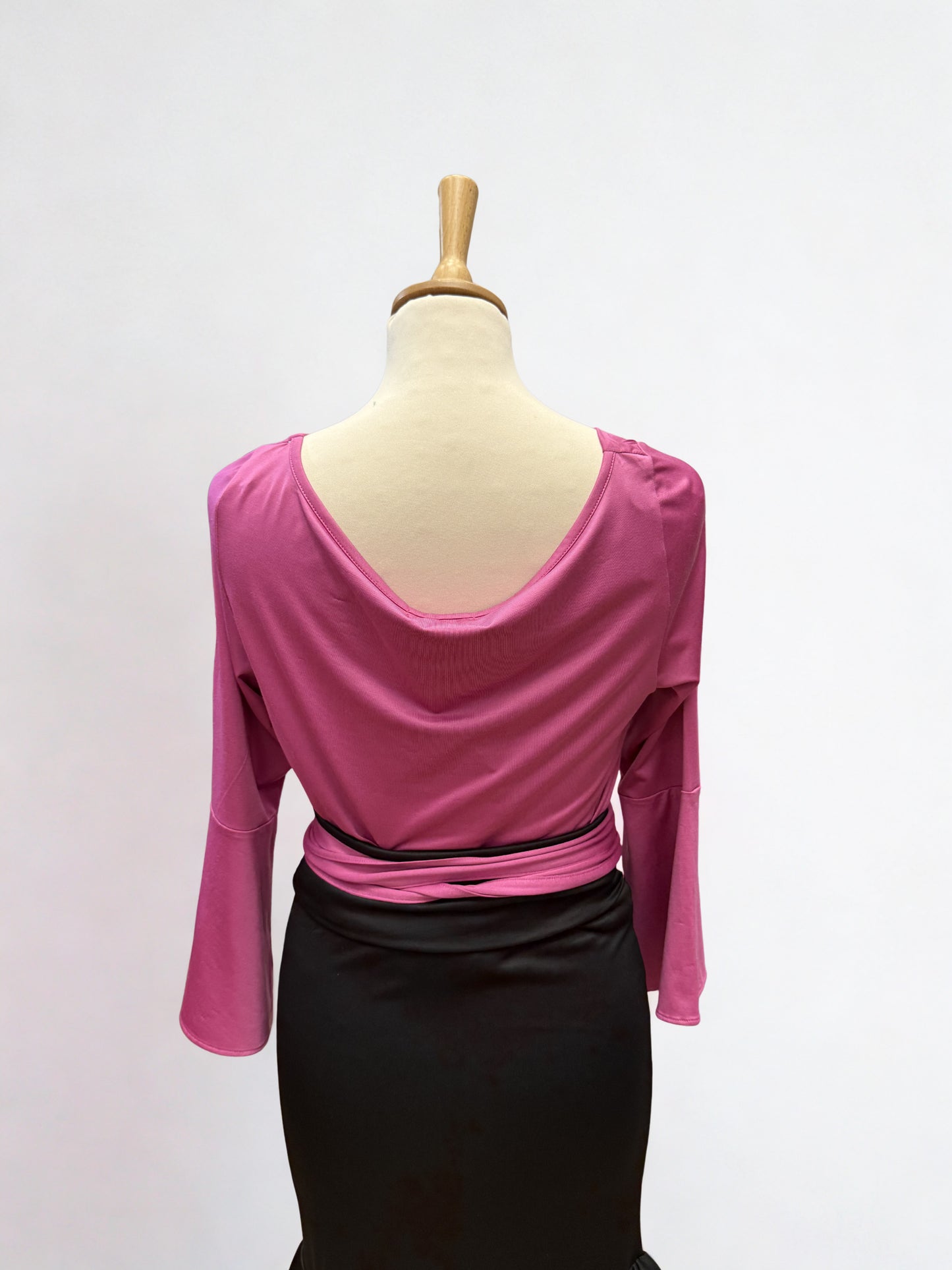 BLUSA DE PUNTO ROSA