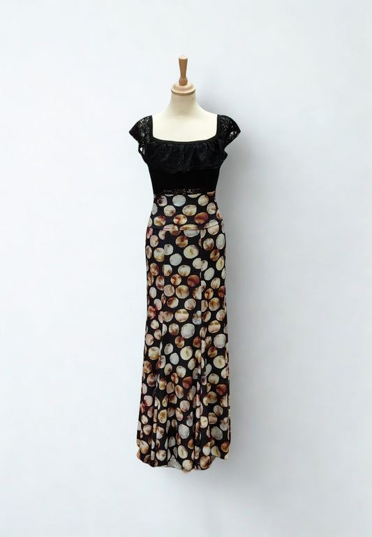 FALDA FLAMENCO ESTAMPADA