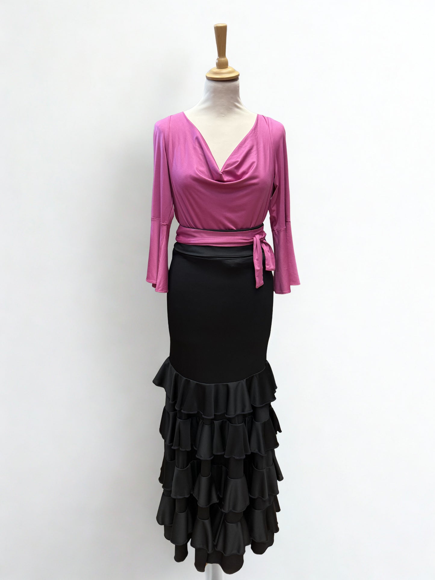 BLUSA DE PUNTO ROSA