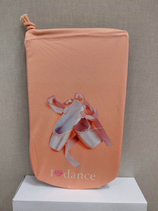 Bolsa de puntas de ballet coral