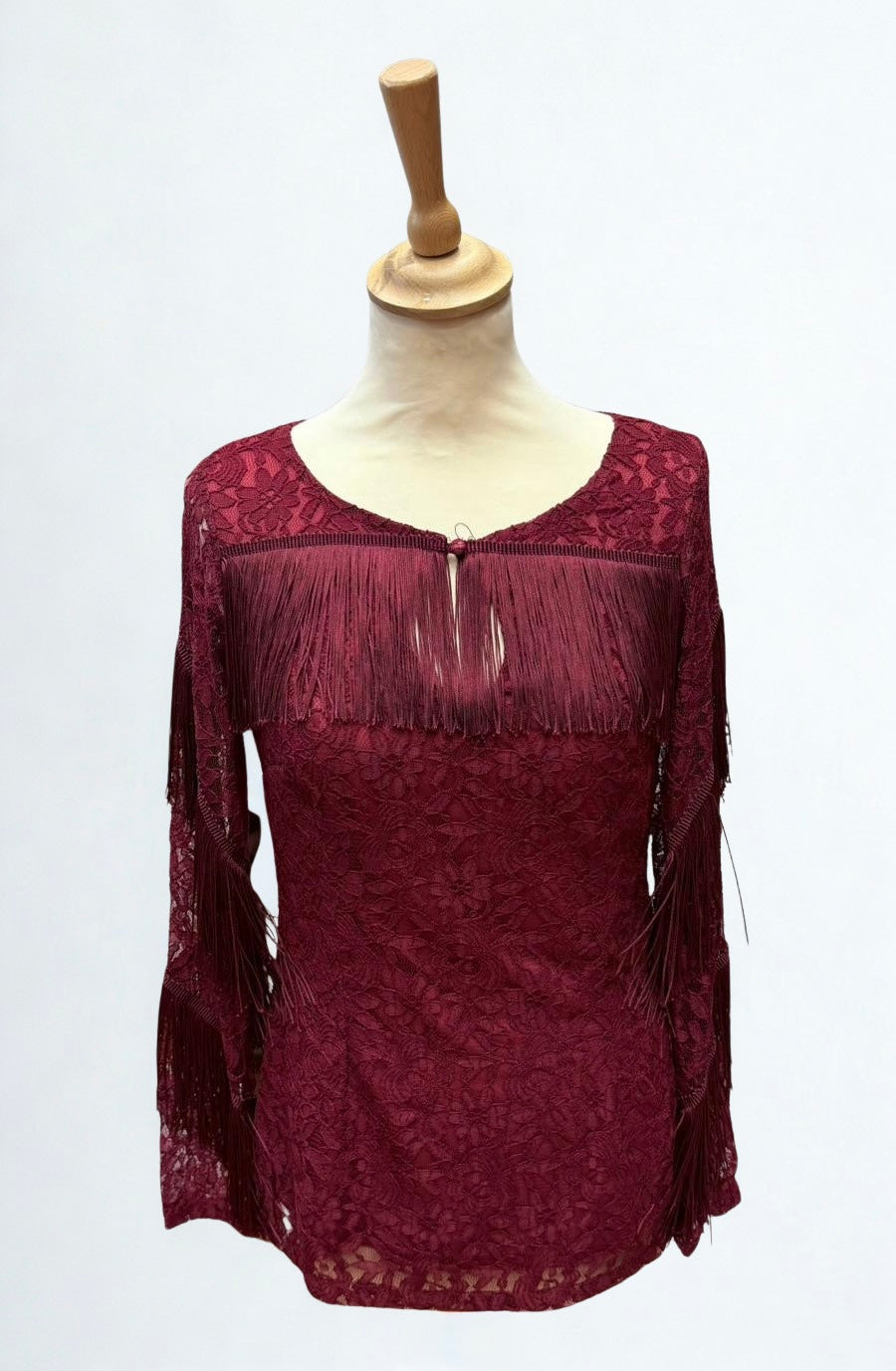 BLUSA GRANATE 3/4