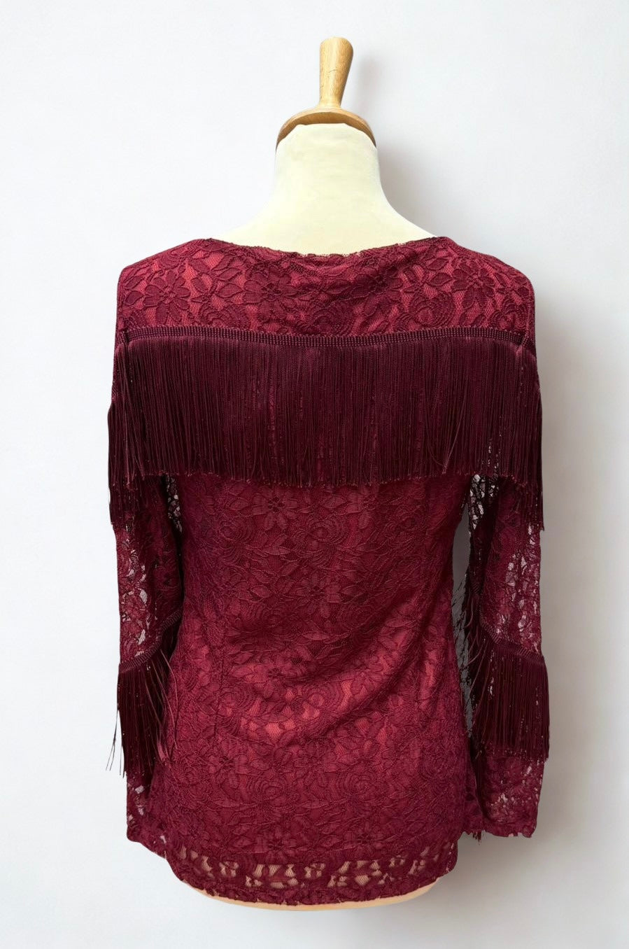 BLUSA GRANATE 3/4